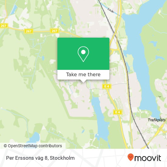 Per Erssons väg 8 map