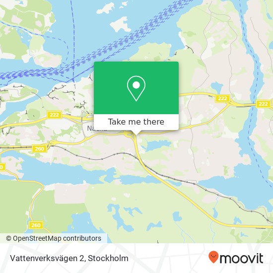 Vattenverksvägen 2 map