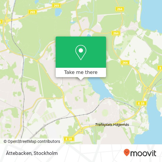 Ättebacken map