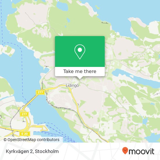 Kyrkvägen 2 map