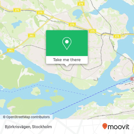 Björkrisvägen map