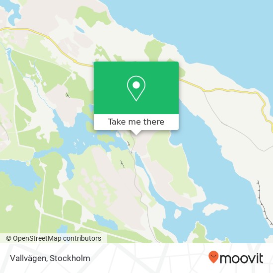 Vallvägen map