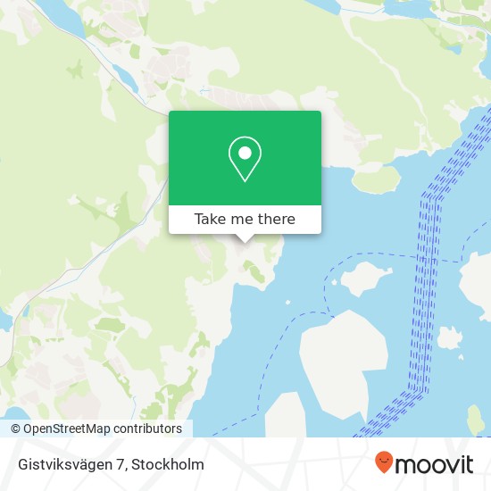 Gistviksvägen 7 map