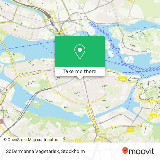 SöDermanna Vegetarisk, Medborgarplatsen 3 SE-118 26 Stockholm map