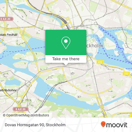 Dovas Hornsgatan 90, Hornsgatan 90 SE-118 21 Stockholm map