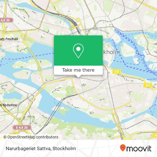 Narurbageriet Sattva, Krukmakargatan 27 SE-118 51 Stockholm map