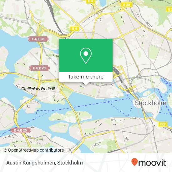 Austin Kungsholmen, Hantverkargatan 63 SE-112 31 Stockholm map