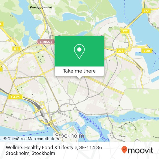 Wellme. Healthy Food & Lifestyle, SE-114 36 Stockholm map