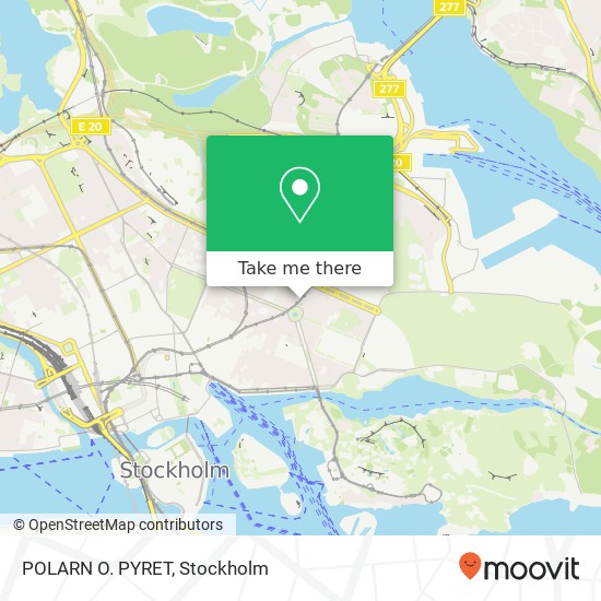 POLARN O. PYRET, Karlaplan 13 SE-115 20 Stockholm map