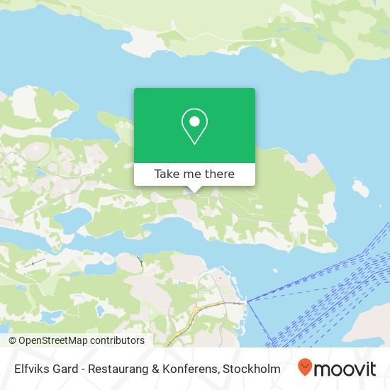 Elfviks Gard - Restaurang & Konferens, Elfviksvägen SE-181 90 Lidingö map