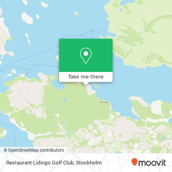 Restaurant Lidingo Golf Club, Trolldalsvägen 2 SE-181 29 Lidingö map