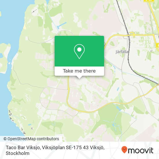 Taco Bar Viksjo, Viksjöplan SE-175 43 Viksjö map