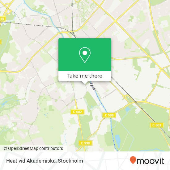 Heat vid Akademiska, SE-753 09 Uppsala map