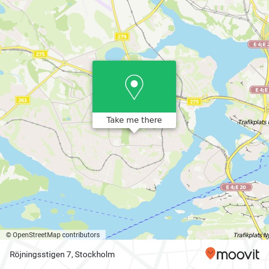 Röjningsstigen 7 map