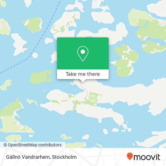 Gällnö Vandrarhem map