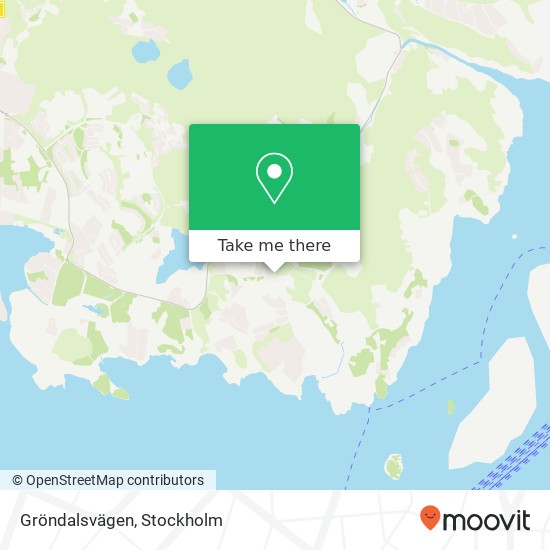 Gröndalsvägen map