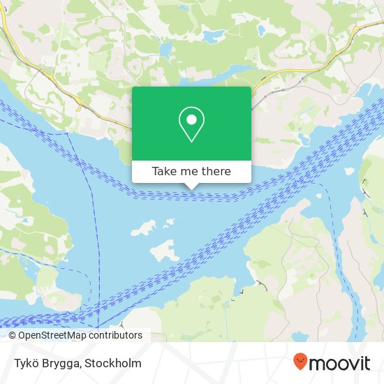 Tykö Brygga map