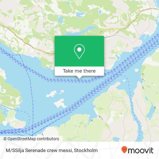 M/SSilja Serenade crew messi map