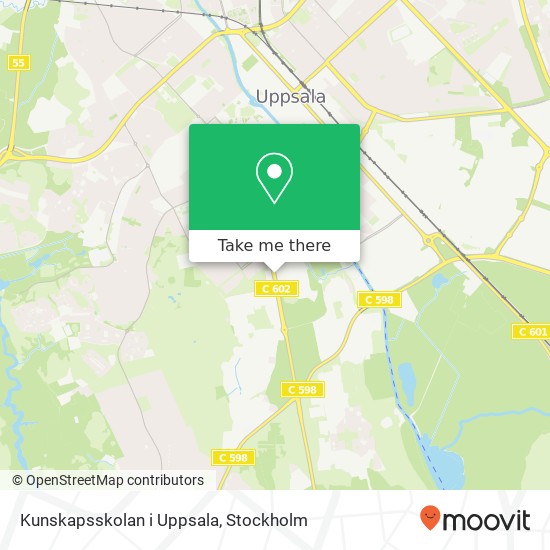 Kunskapsskolan i Uppsala map