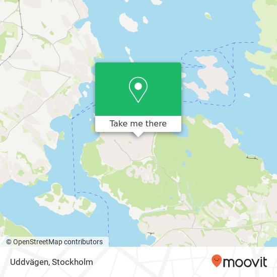 Uddvägen map