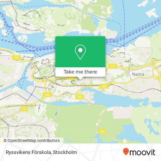 Ryssvikens Förskola map