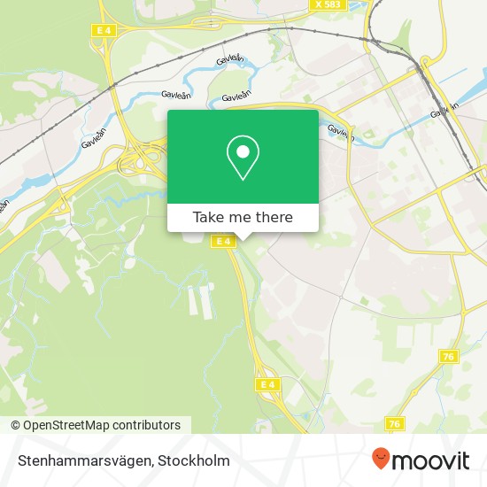 Stenhammarsvägen map