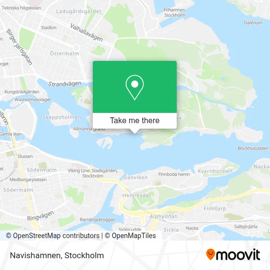 Navishamnen map
