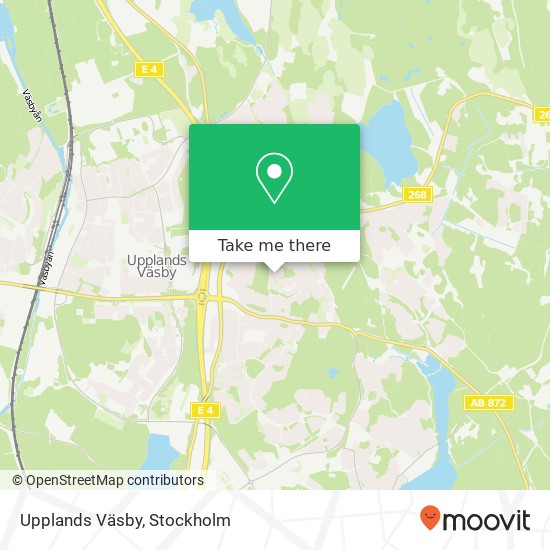 Upplands Väsby map