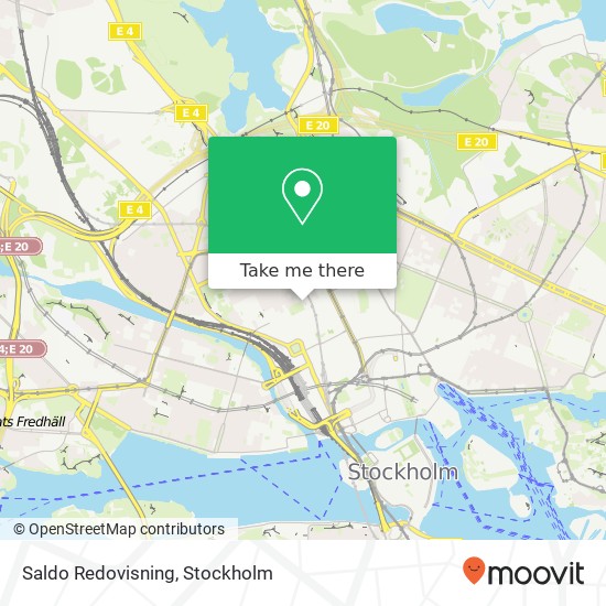 Saldo Redovisning map