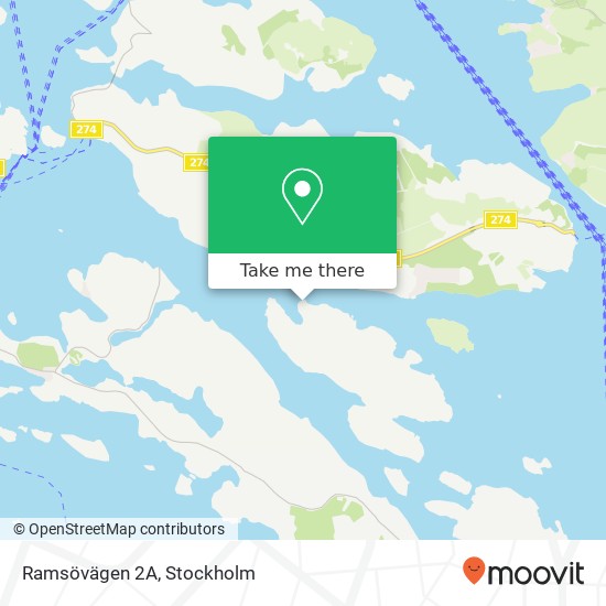 Ramsövägen 2A map