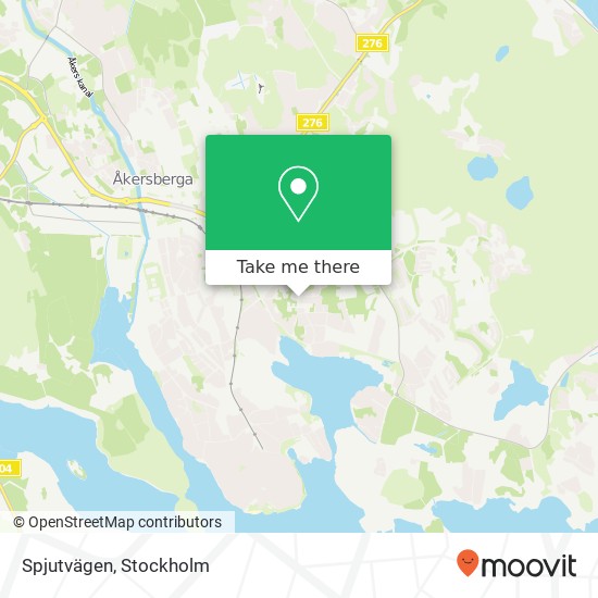 Spjutvägen map