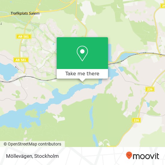 Möllevägen map