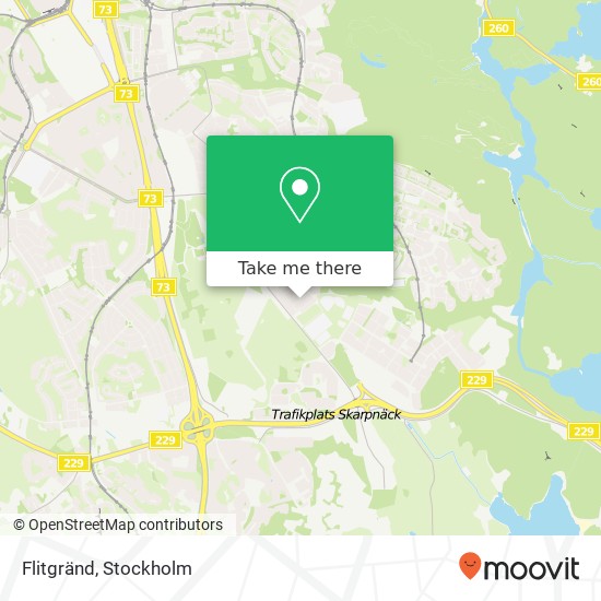 Flitgränd map