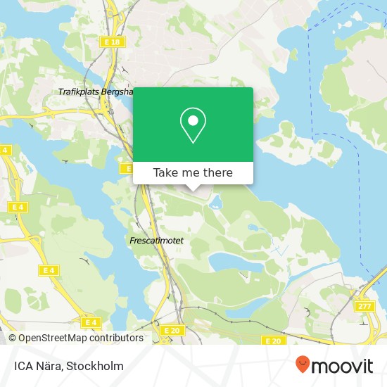 ICA Nära map