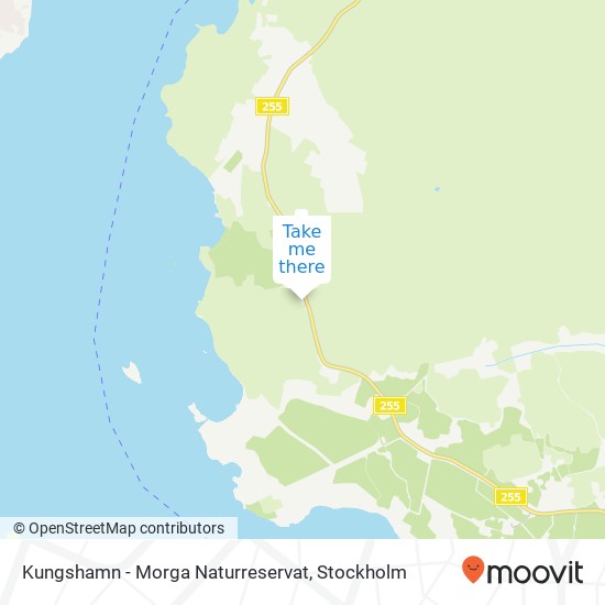 Kungshamn - Morga Naturreservat map