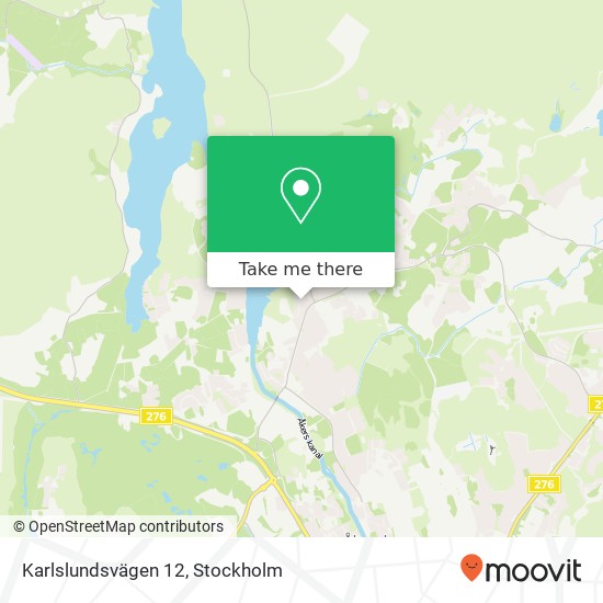 Karlslundsvägen 12 map