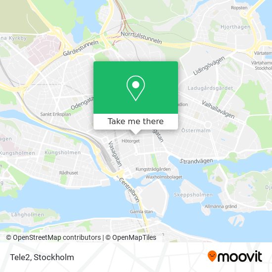 Tele2 map