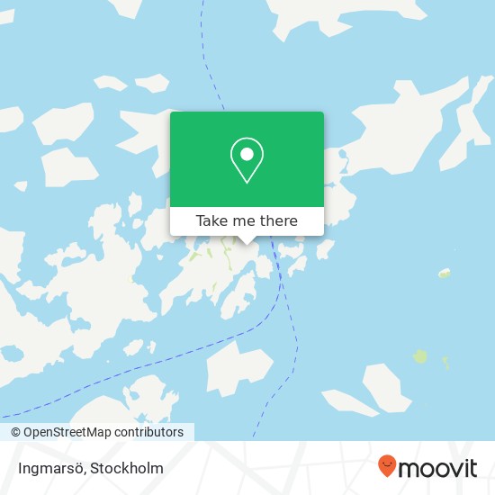 Ingmarsö map