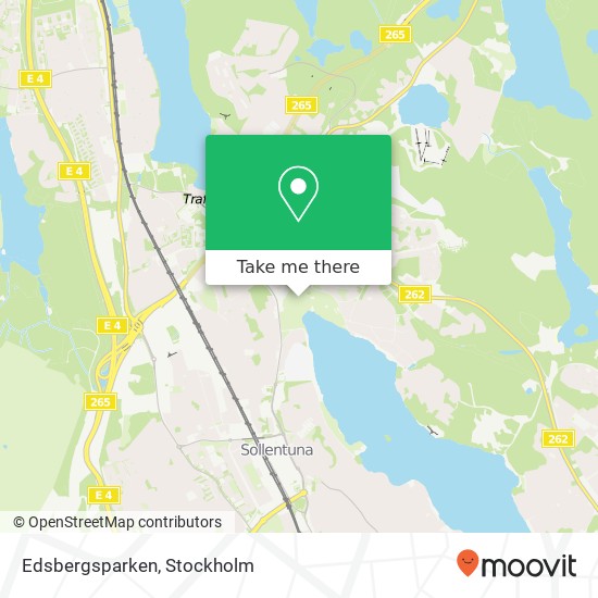 Edsbergsparken map