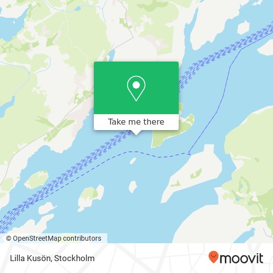 Lilla Kusön map