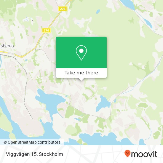 Viggvägen 15 map