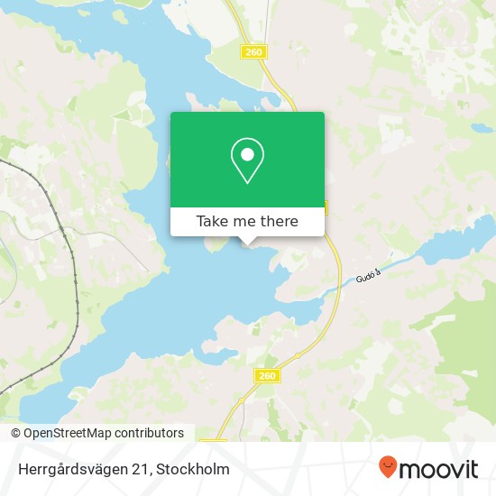 Herrgårdsvägen 21 map