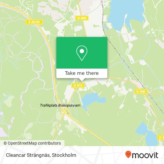 Cleancar Strängnäs map