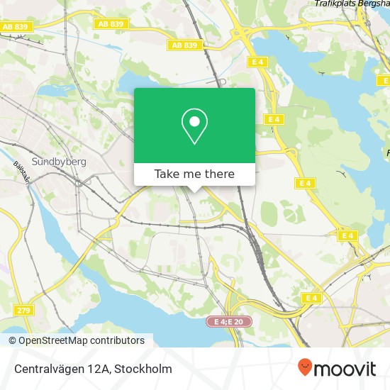 Centralvägen 12A map