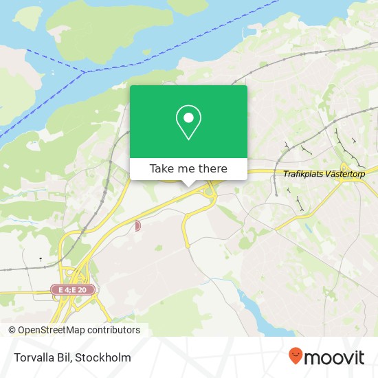 Torvalla Bil map