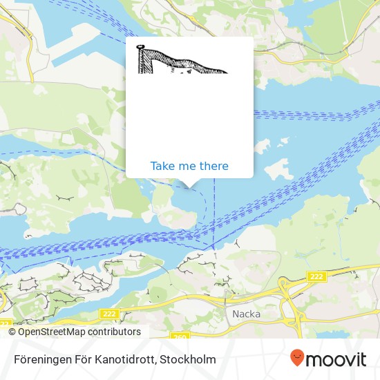 Föreningen För Kanotidrott map