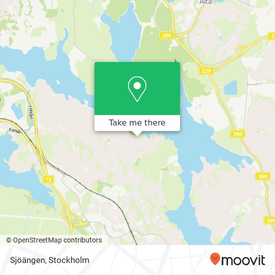 Sjöängen map