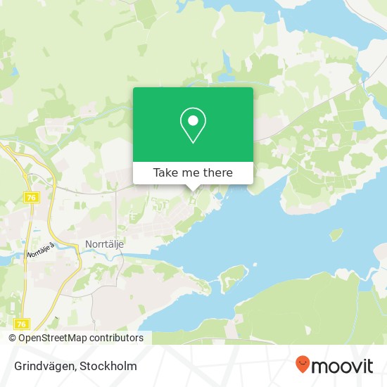 Grindvägen map