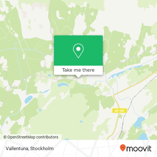 Vallentuna map