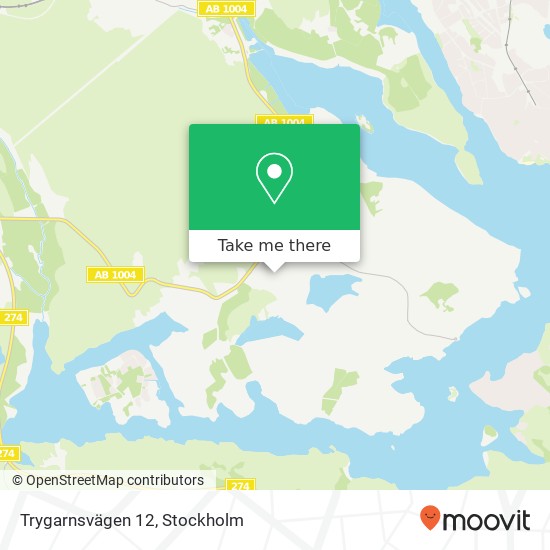 Trygarnsvägen 12 map